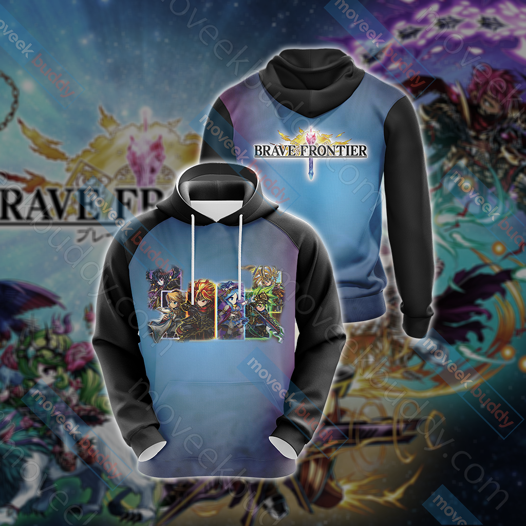 Brave Frontier Unisex 3D T-shirt Hoodie