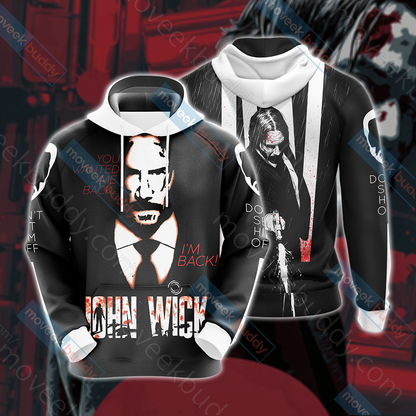 John Wick New Unisex 3D T-shirt Hoodie