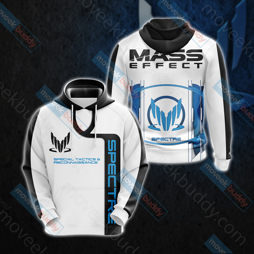 Mass Effect - Spectre Unisex 3D T-shirt Hoodie