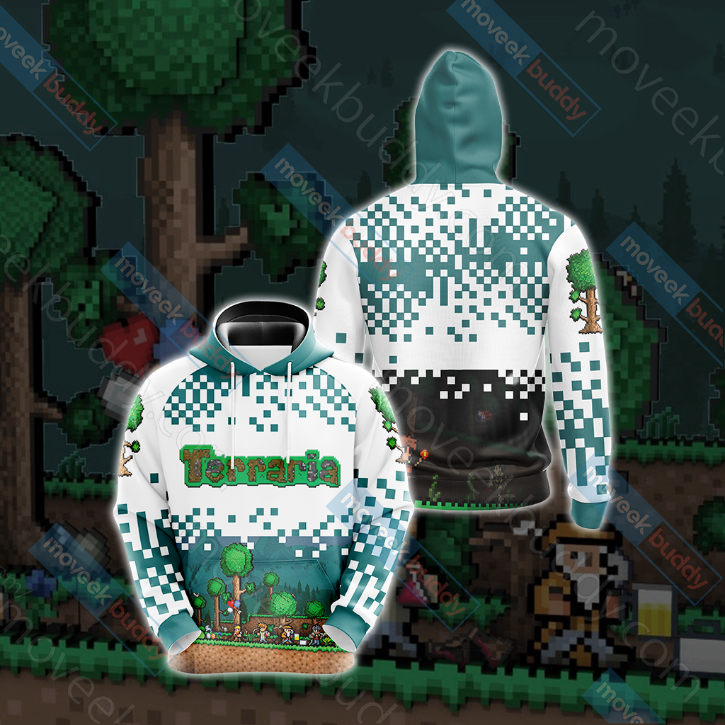 Terraria Unisex 3D T-shirt Hoodie