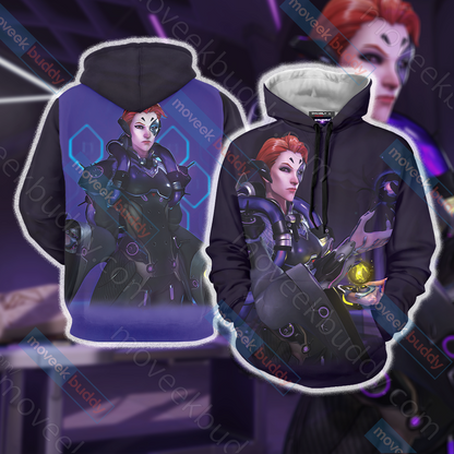 Overwatch - Moira Unisex 3D T-shirt Hoodie