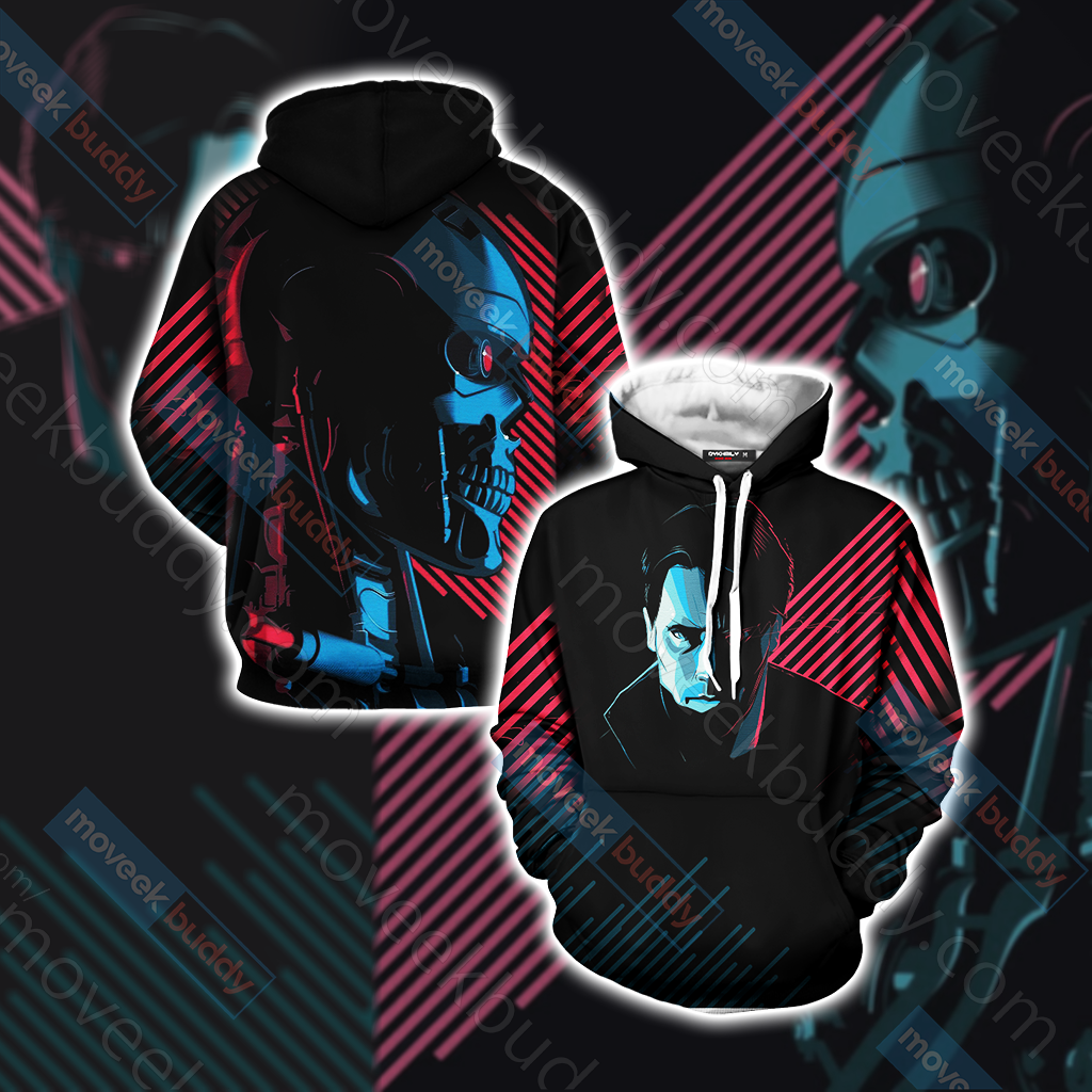 The Terminator Unisex 3D T-shirt Hoodie
