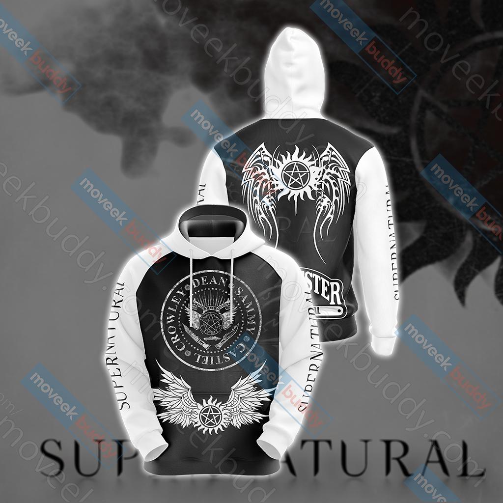 Supernatural Unisex 3D T-shirt Hoodie