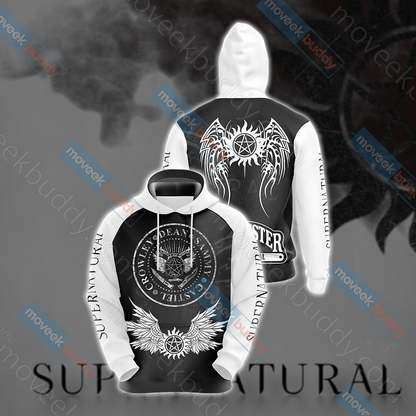 Supernatural Unisex 3D T-shirt Hoodie
