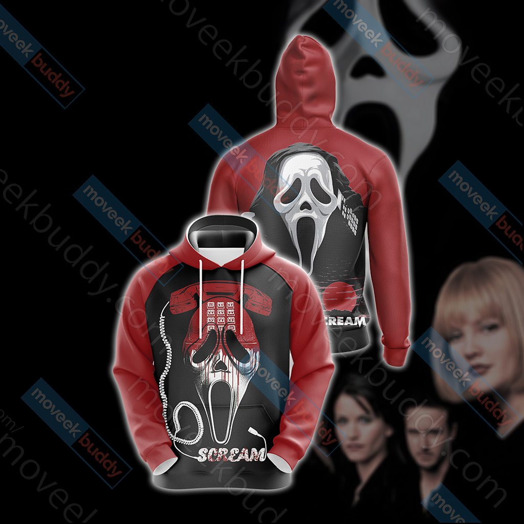 Scream Unisex 3D T-shirt Hoodie