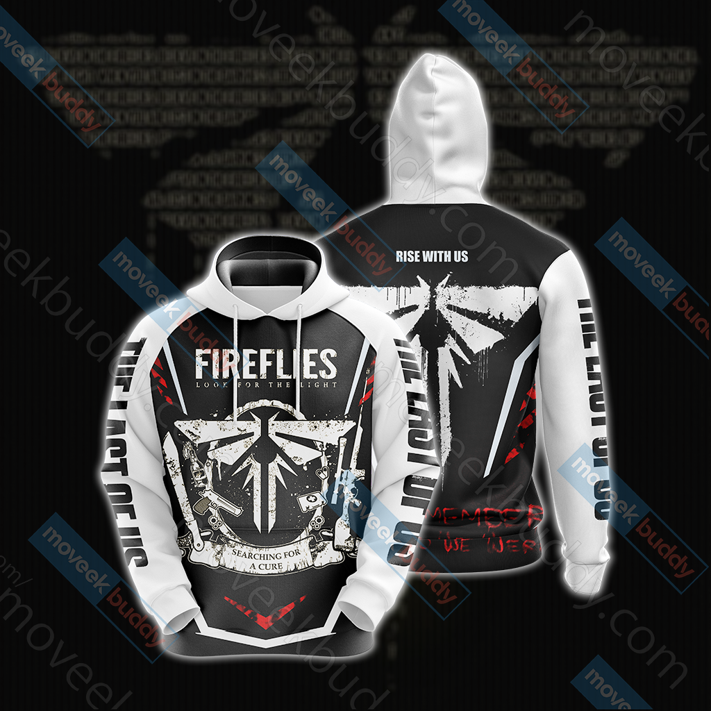 The Last of Us - The Fireflies Unisex 3D T-shirt Hoodie