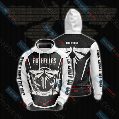 The Last of Us - The Fireflies Unisex 3D T-shirt Hoodie