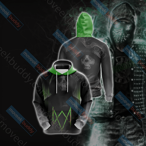 Watch Dogs New Unisex 3D T-shirt Hoodie S 