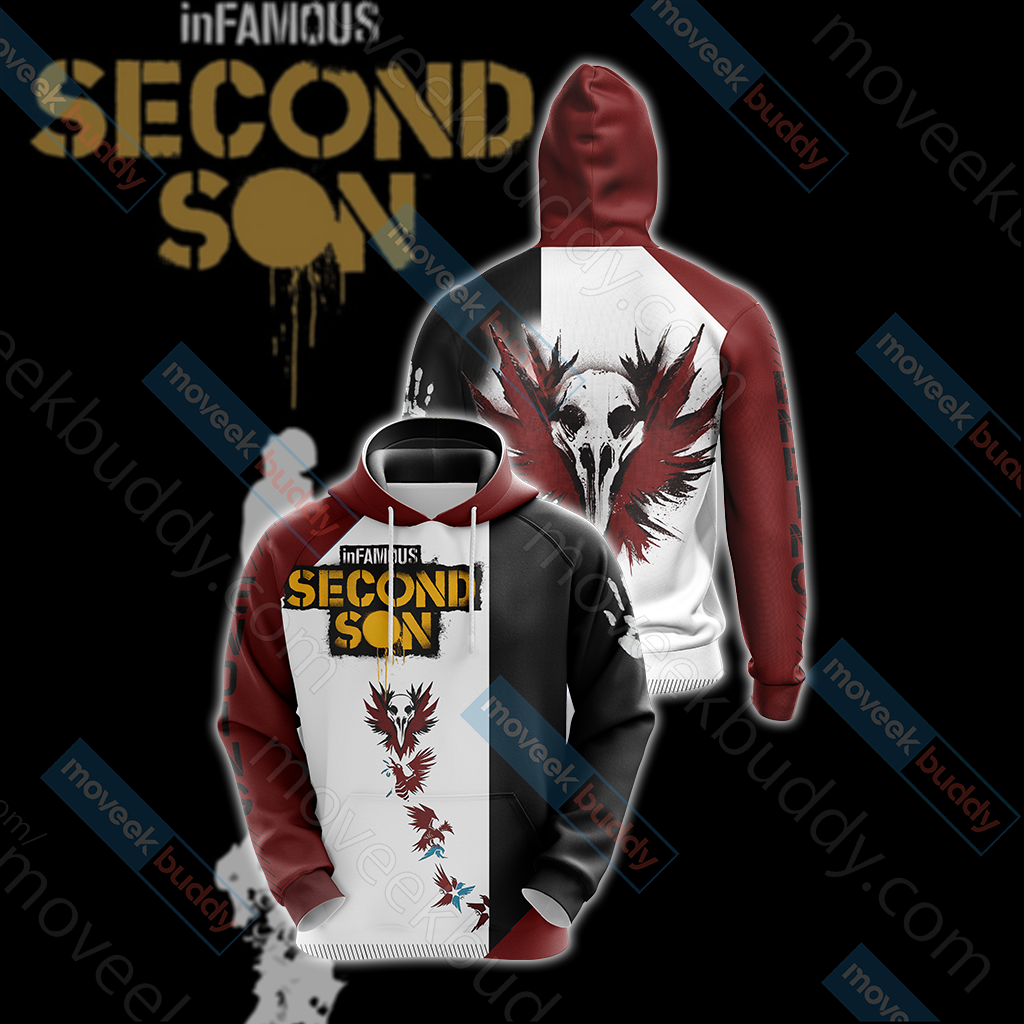 Infamous: Second Son - Ending Symbol Unisex 3D T-shirt Hoodie