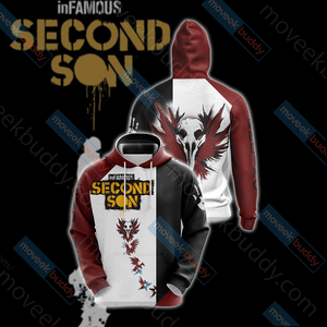 Infamous: Second Son - Ending Symbol Unisex 3D T-shirt Hoodie S 