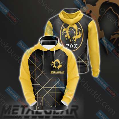 Metal Gear Solid V - FOX Unit Crest Unisex 3D T-shirt Hoodie