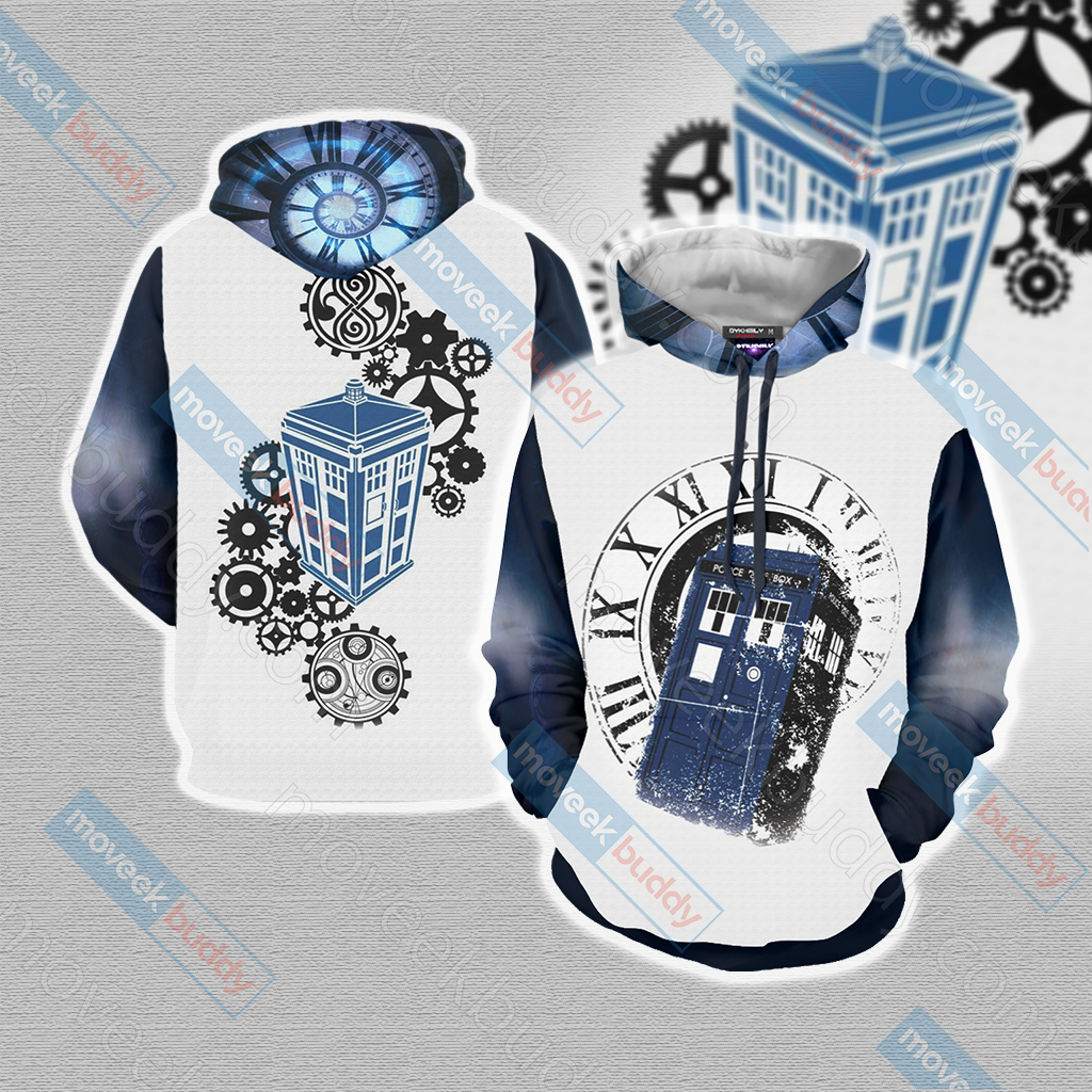 Doctor Who Tardis New Unisex 3D T-shirt Hoodie