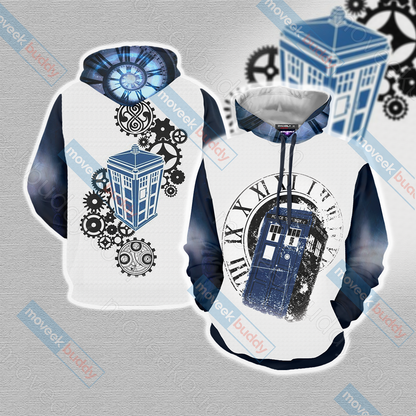 Doctor Who Tardis New Unisex 3D T-shirt Hoodie