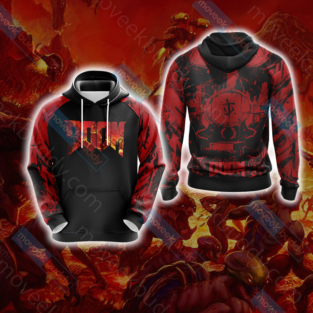 Doom New Look Unisex 3D T-shirt Hoodie