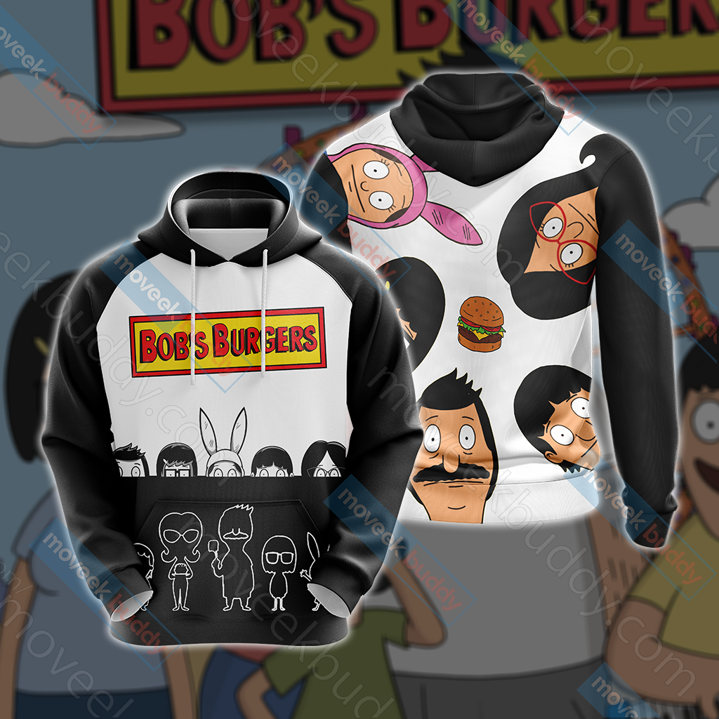 Bob's Burgers Unisex 3D T-shirt Hoodie