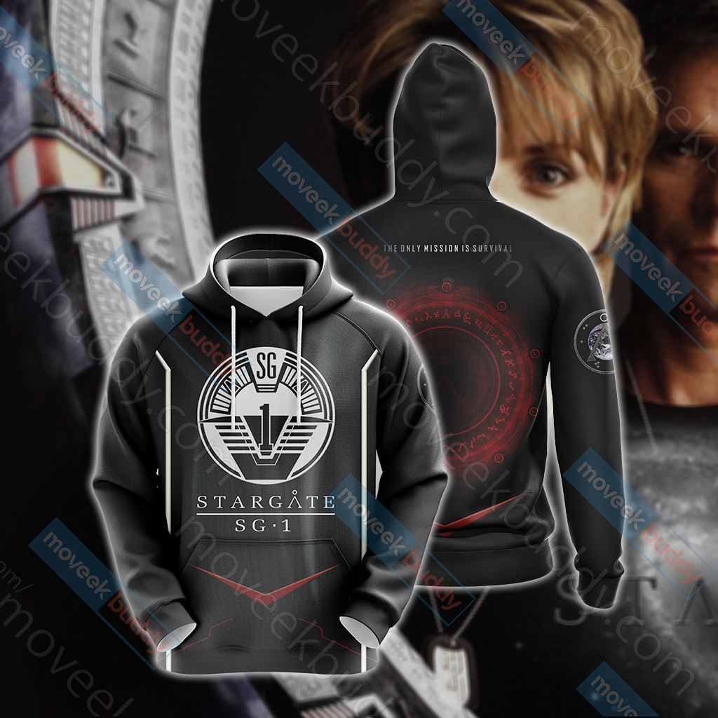 Stargate SG-1 Unisex 3D T-shirt Hoodie