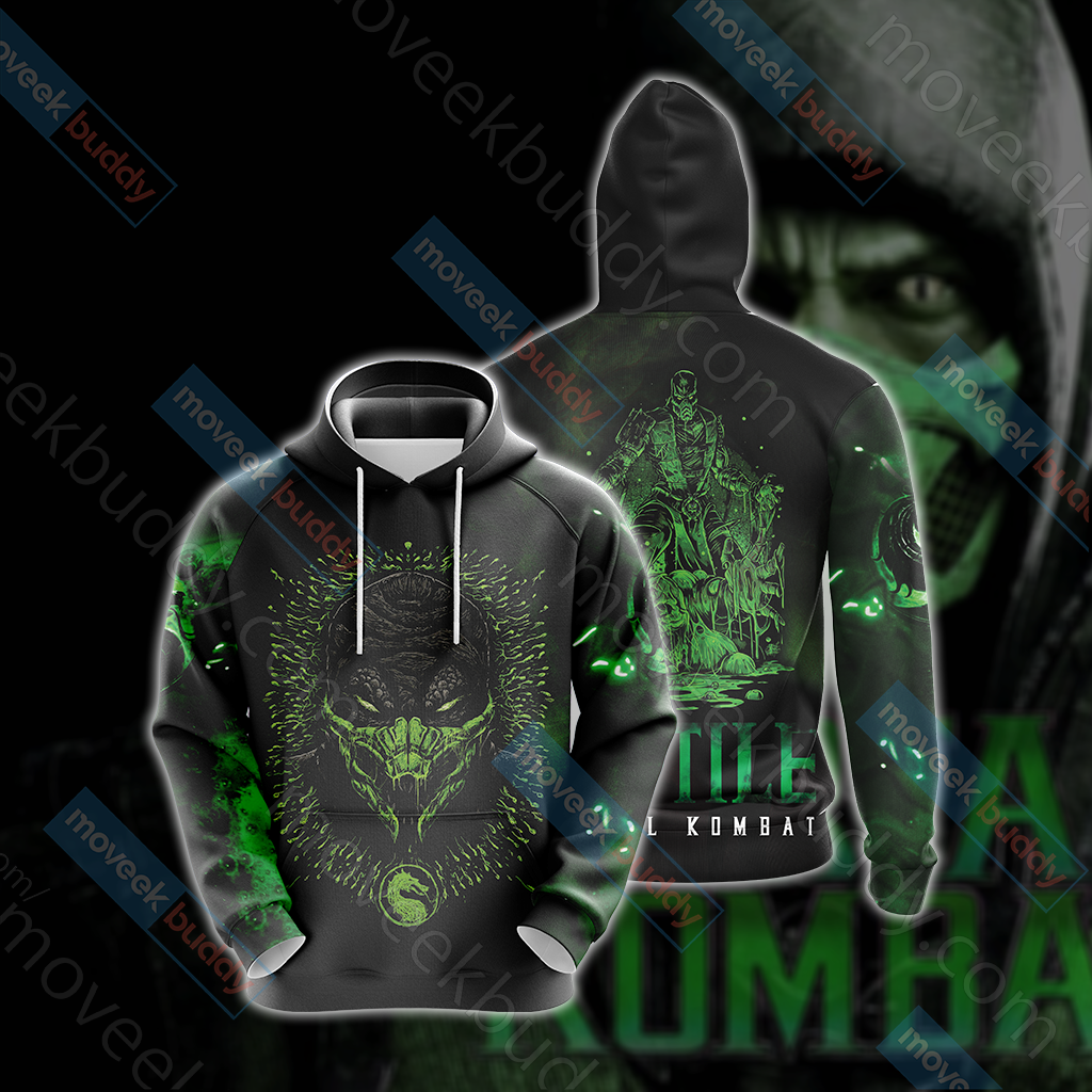 Mortal kombat - REPTILE Unisex 3D T-shirt Hoodie