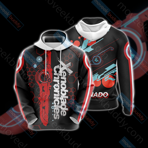 Xenoblade Chronicles - Monado New Unisex 3D T-shirt Hoodie S 