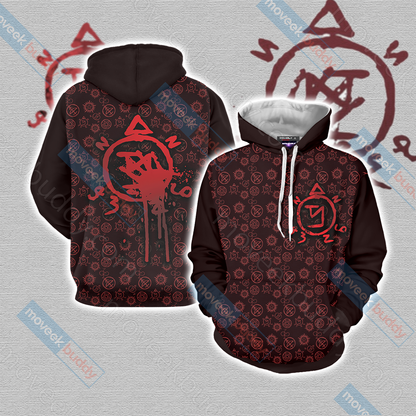Supernatural - Angel Banishing Sigil Unisex 3D T-shirt Hoodie