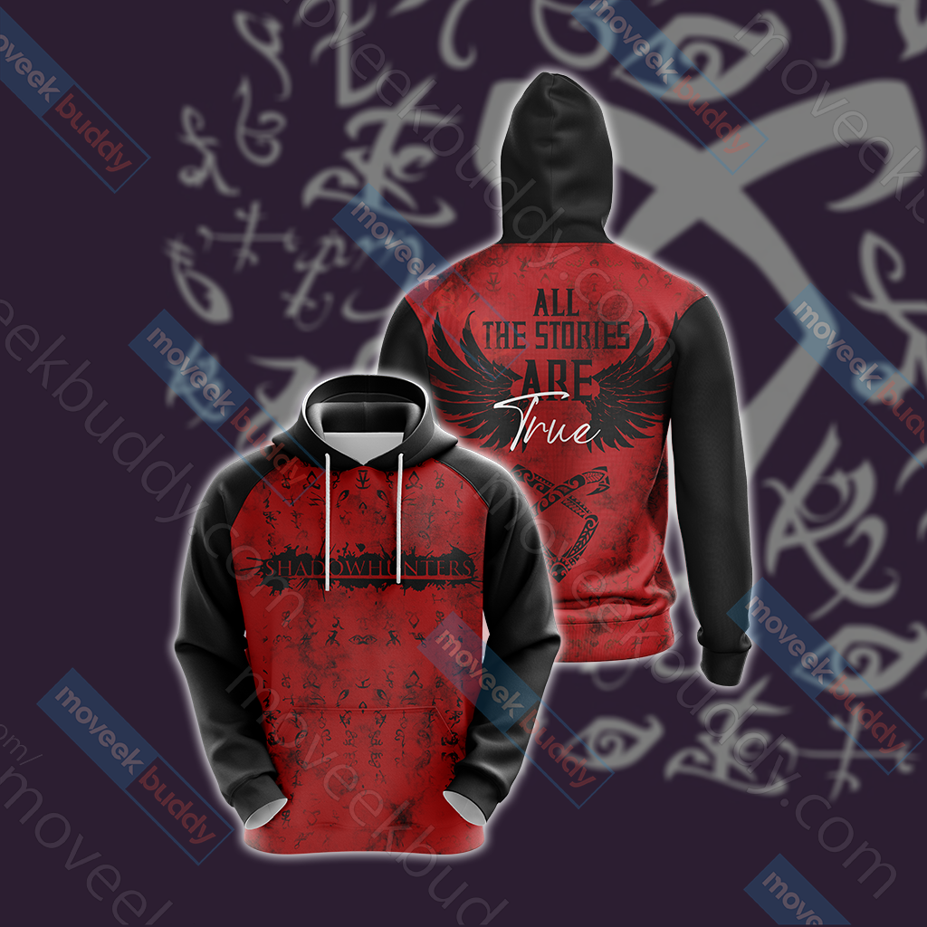 Shadowhunters Unisex 3D T-shirt Hoodie