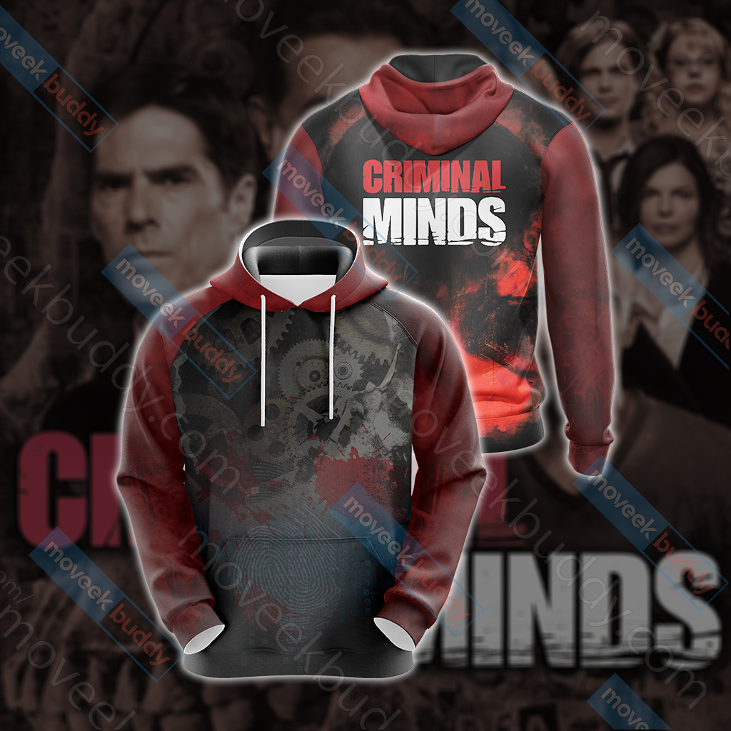 Criminal Minds Unisex 3D T-shirt Hoodie