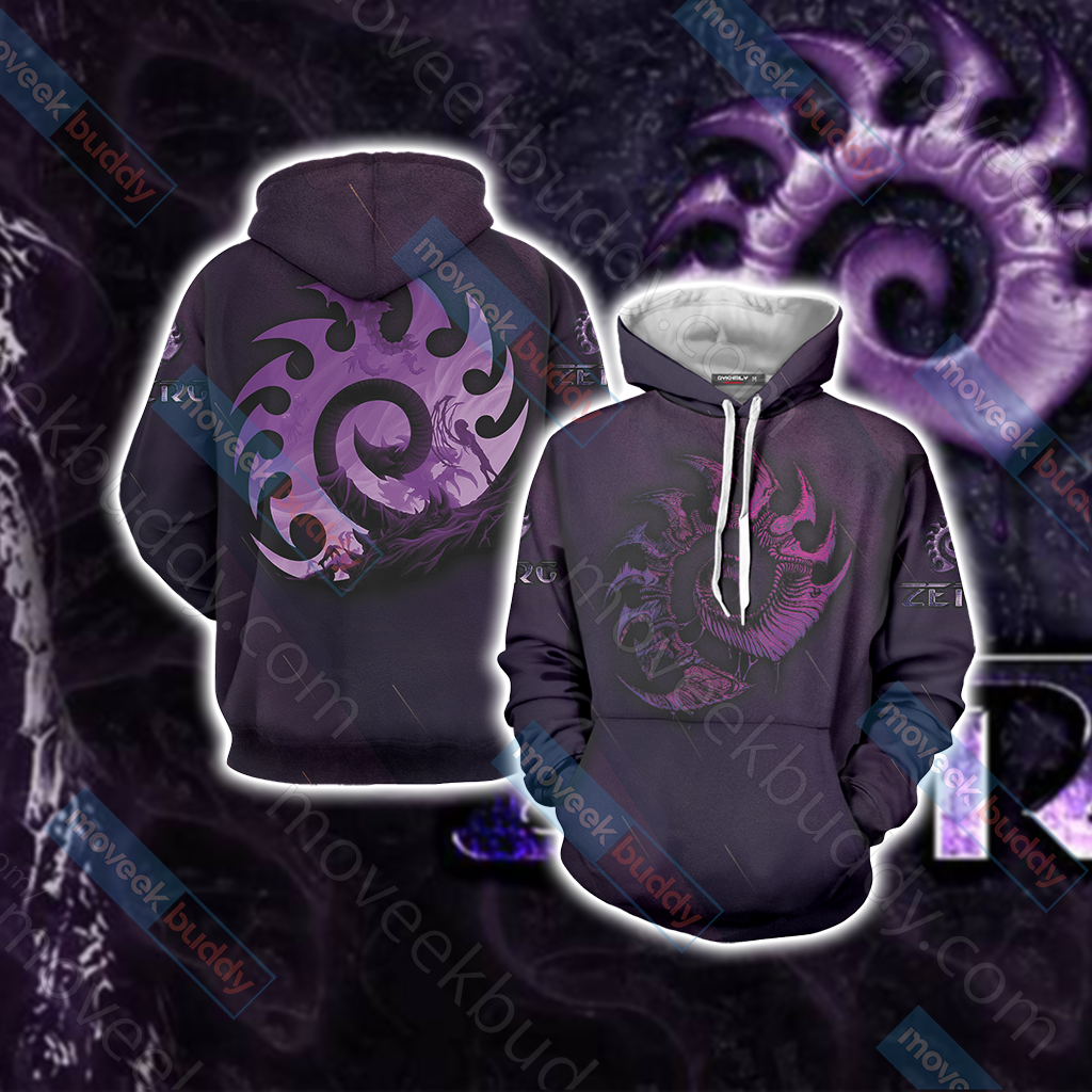 StarCraft - Zerg Symbol Unisex 3D T-shirt Hoodie
