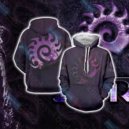 StarCraft - Zerg Symbol Unisex 3D T-shirt Hoodie