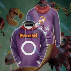 Rayman Unisex 3D T-shirt Hoodie S 