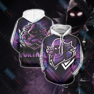Fortnite - Raven Mascot Unisex 3D T-shirt Hoodie S 