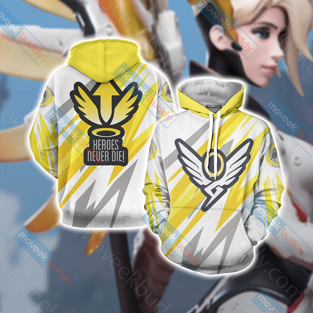 Overwatch - Mercy New Unisex 3D T-shirt Hoodie
