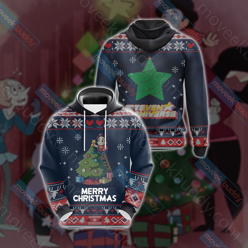 Steven Universe Knitting Style Unisex 3D T-shirt Hoodie