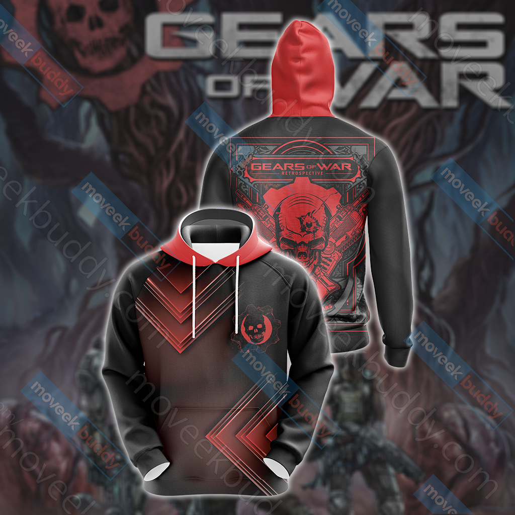 Gears of War Unisex 3D T-shirt Hoodie