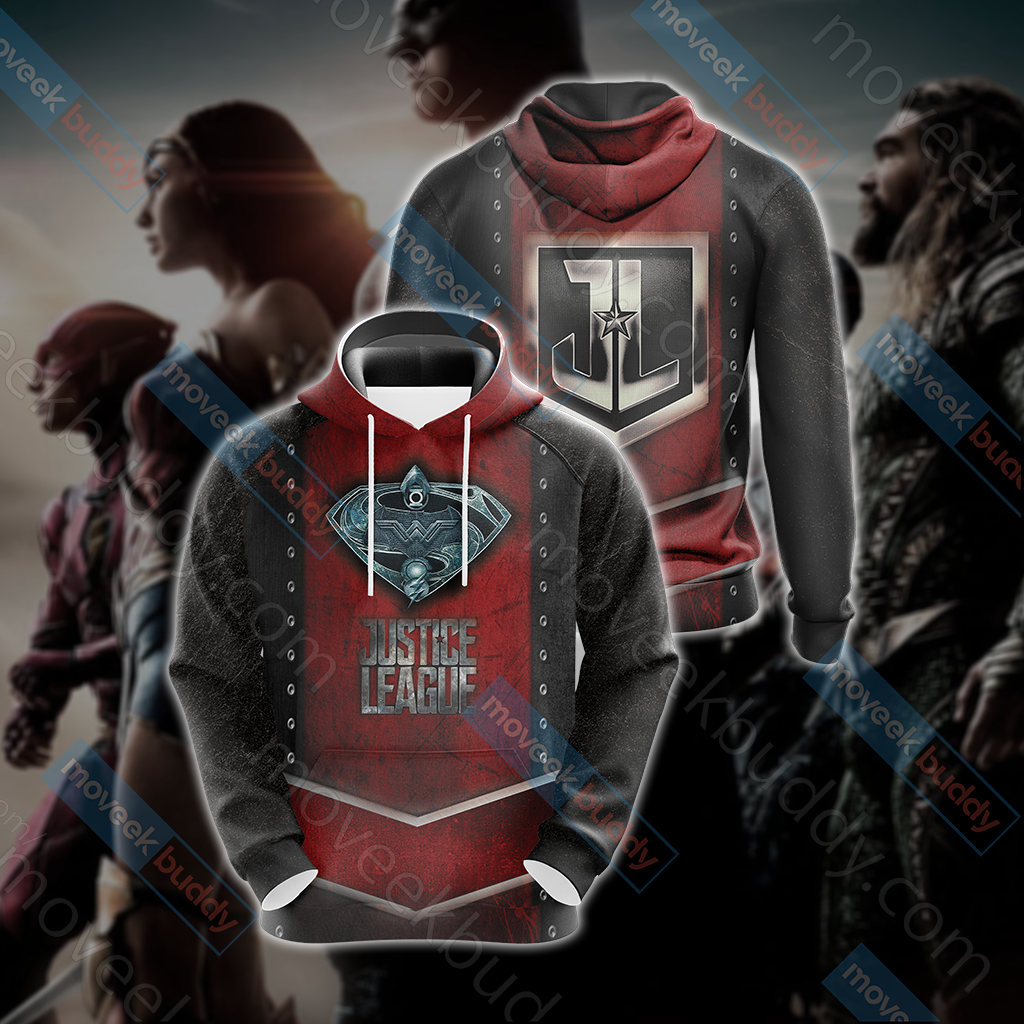 Justice League New Look Unisex 3D T-shirt Hoodie