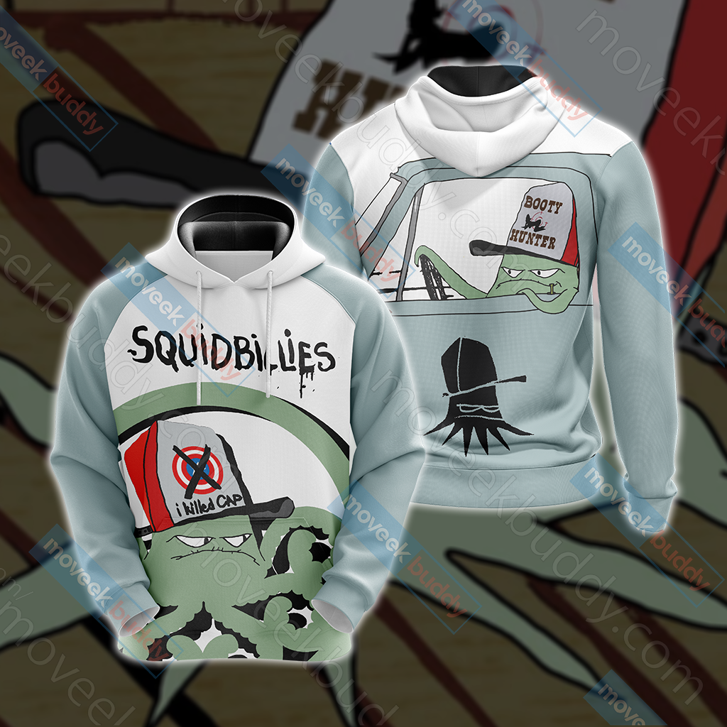 Squidbillies Unisex 3D T-shirt Hoodie