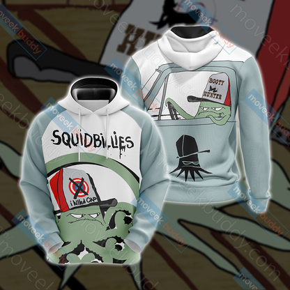 Squidbillies Unisex 3D T-shirt Hoodie