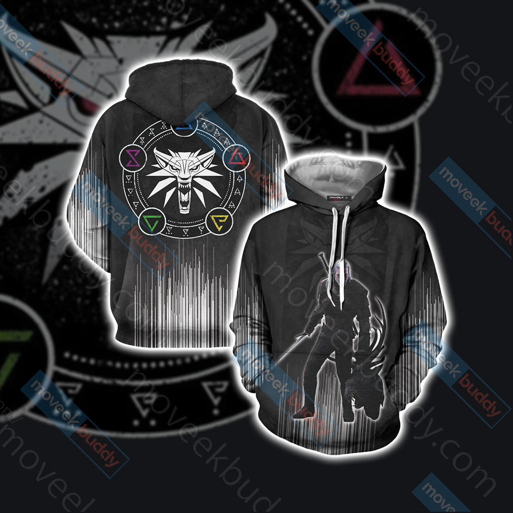 The Witcher Unisex 3D T-shirt Hoodie