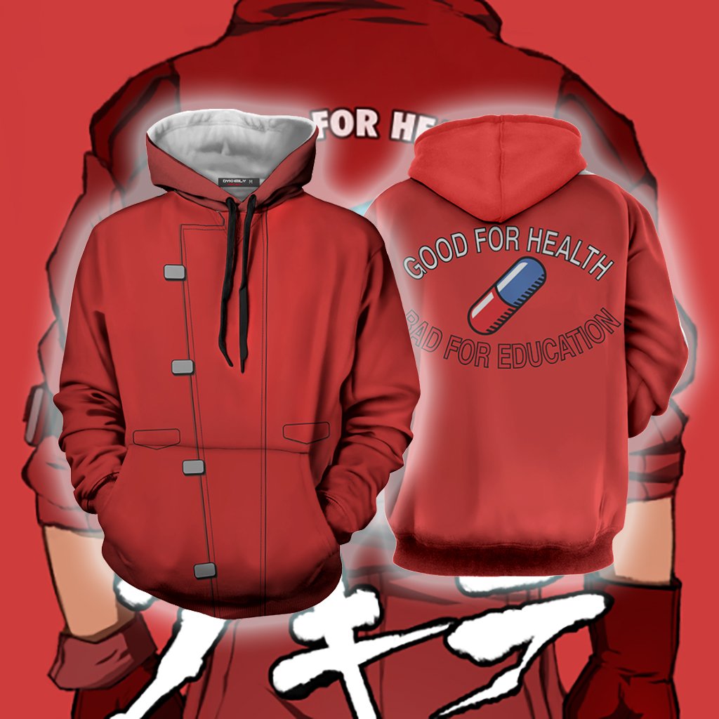 Akira Shotaro Kaneda 3D Hoodie S  