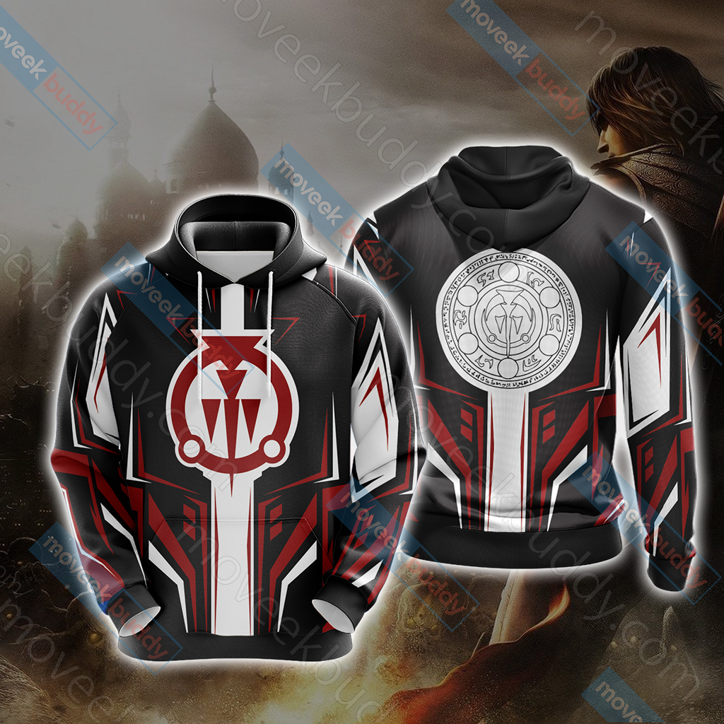 Prince of Persia - Warrior Within Logo Unisex 3D T-shirt Hoodie