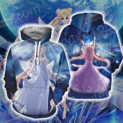 Sailor Moon Unisex 3D T-shirt Hoodie