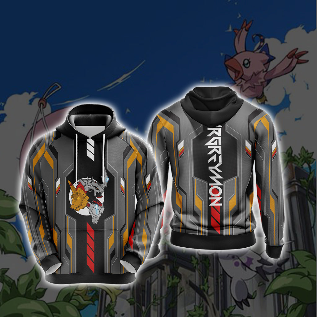 Digimon - WarGreymon New Unisex 3D T-shirt Hoodie