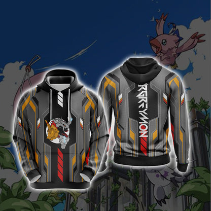 Digimon - WarGreymon New Unisex 3D T-shirt Hoodie