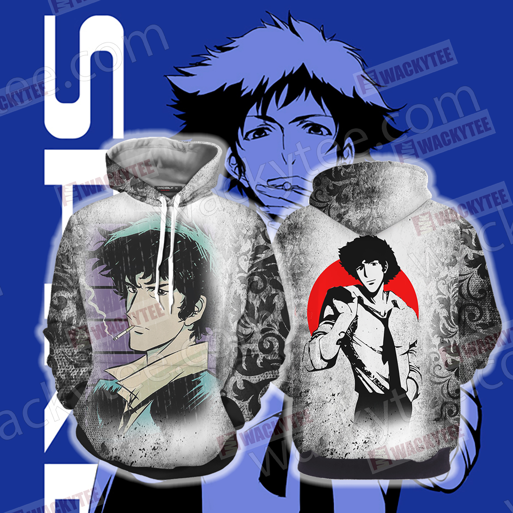 Cowboy Bebop Spike Spiegel Unisex 3D T-shirt Hoodie