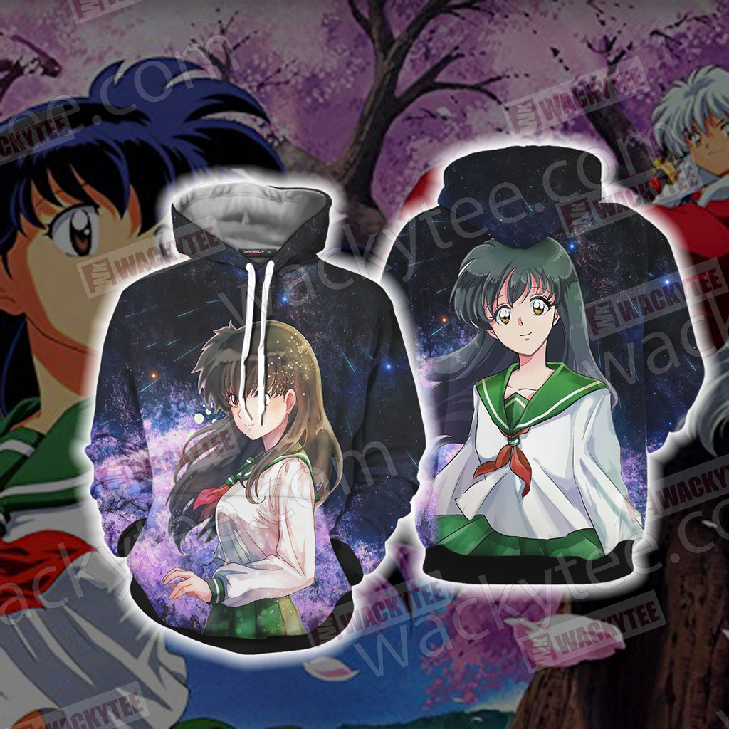 Inuyasha - Kagome New Look 3D T-shirt Hoodie