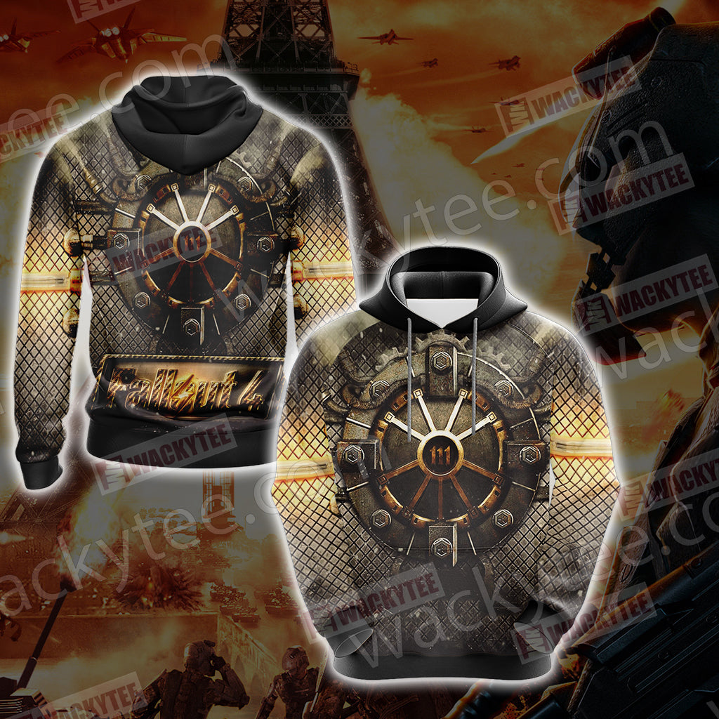 Fallout 4 Unisex 3D T-shirt Hoodie