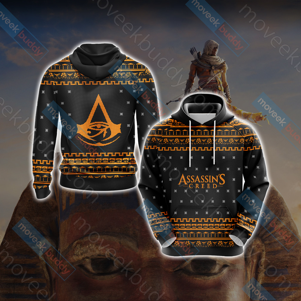 Assassin's Creed - Origins Knitting Style Unisex 3D T-shirt Hoodie