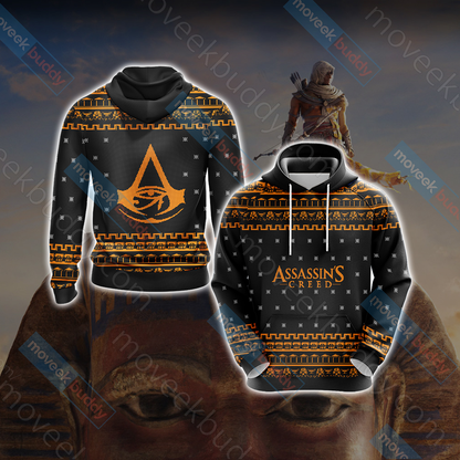 Assassin's Creed - Origins Knitting Style Unisex 3D T-shirt Hoodie