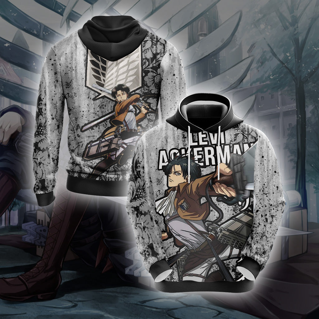 Attack On Titan - Levi New Style Unisex 3D T-shirt Hoodie
