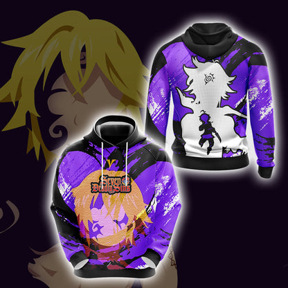 The Seven Deadly Sins - Meliodas Unisex 3D T-shirt Hoodie