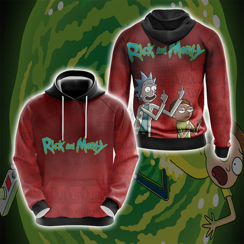 Rick and Morty New Look Worlds Unisex 3D T-shirt Hoodie