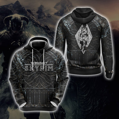 The Elder Scrolls - Skyrim New Style Unisex 3D T-shirt Hoodie